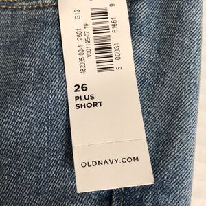 OLD NAVY Kicker Bootcut‎ Jeans Women's PLUS Size 26 SHORT Wide Leg Flare #3 NWT